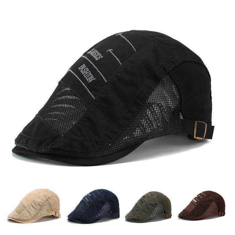 帽子男夏天韩版鸭舌帽时尚休闲贝雷帽女士遮阳帽英伦防晒前进代发