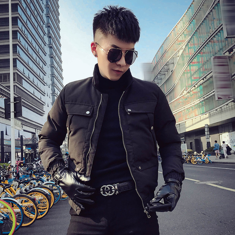 MY918-P140男士新款棉衣2021冬季网红同款韩版潮流帅气短款外套2,男装棉衣,电商A257