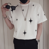 T62-P48潮牌白色短袖男款夏季2023新款男装重磅T恤宽松半袖，男装T恤，电商A257