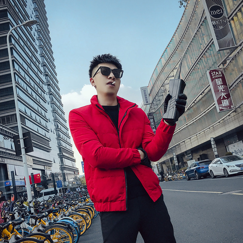MY81-P145男士冬季加厚潮流立领帅气青少年短款2020爆款棉衣外套,男装棉衣,电商A257