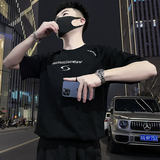 X38-P58夏季T恤男短袖立体印花2024新款男装上衣潮流痞帅气夏装1，男装T恤，电商A257