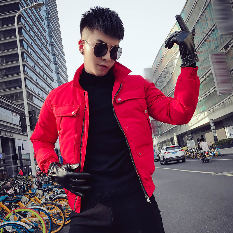 MY918-P140男士新款棉衣2021冬季网红同款韩版潮流帅气短款外套2,男装棉衣,电商A257