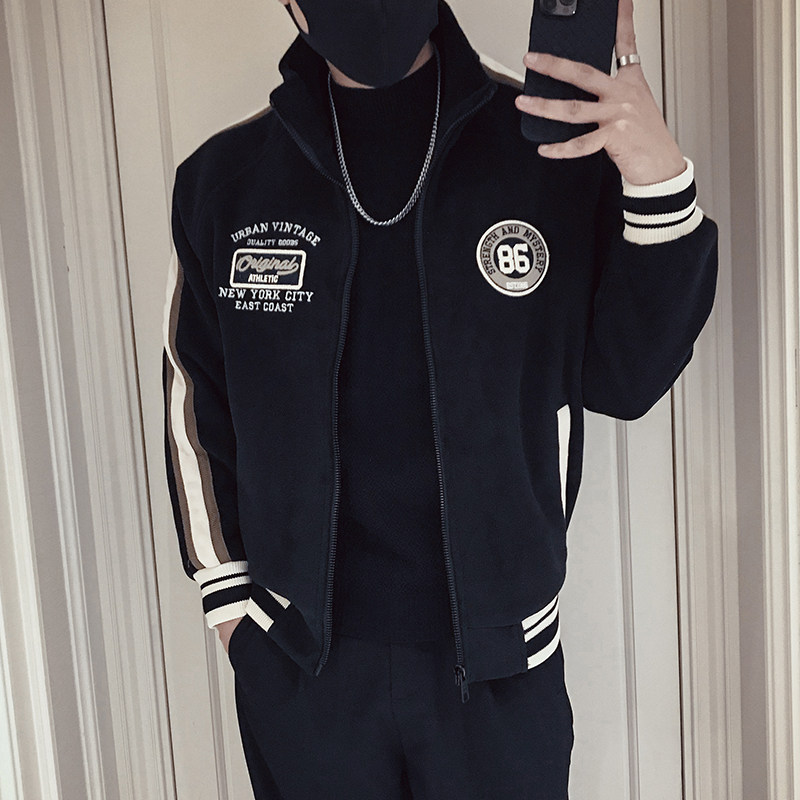 MY37-P138冬季衣外套男仿羊羔绒毛袄2022新款男装羽绒服1,男装棉衣,电商A257