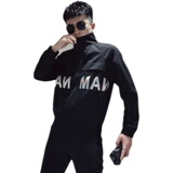 JK808-P105新款男士长袖外套工装休闲立领潮流亮片网红酷炫夹克1，男装夹克，电商A257