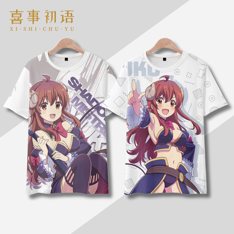 动漫街角魔族周边吉田优子 千代田桃T恤短袖二次元cos痛衣服夏季
