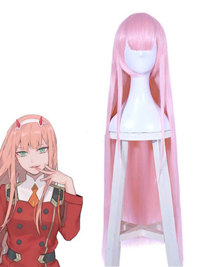 DARLING in the FRANXX Code:02 Zero Two 粉色1米cosplay造型