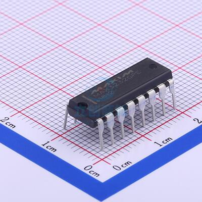 全新MAX3232CPE+ RS232芯片 收发器 235Kbps特价