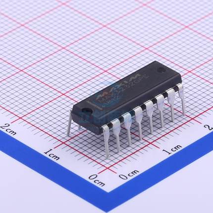 全新MAX3232CPE+ RS232芯片 收发器 235Kbps特价