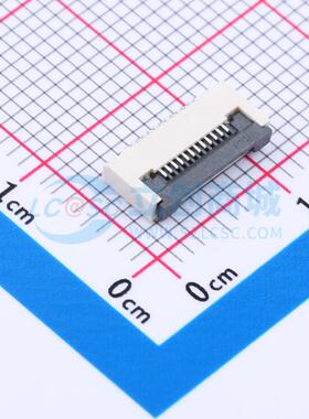 全新0.5-12P XJH2.0 043 SMD,P=0.5mm,卧贴 FFC/FPC连接器可开票