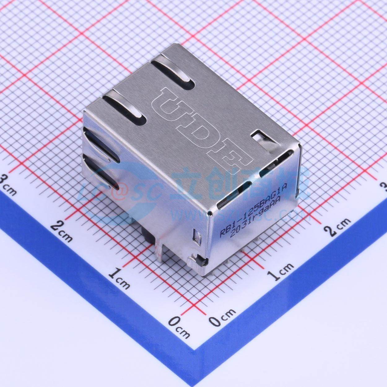 全新RB1-125BAG1A 插件 以太网连接器(RJ45 RJ11)原装正品可开票