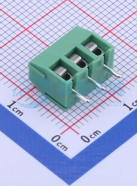 DB301V-3.81-3P-GN-S螺钉式接线端子3.81mm 1x3P直插绿色