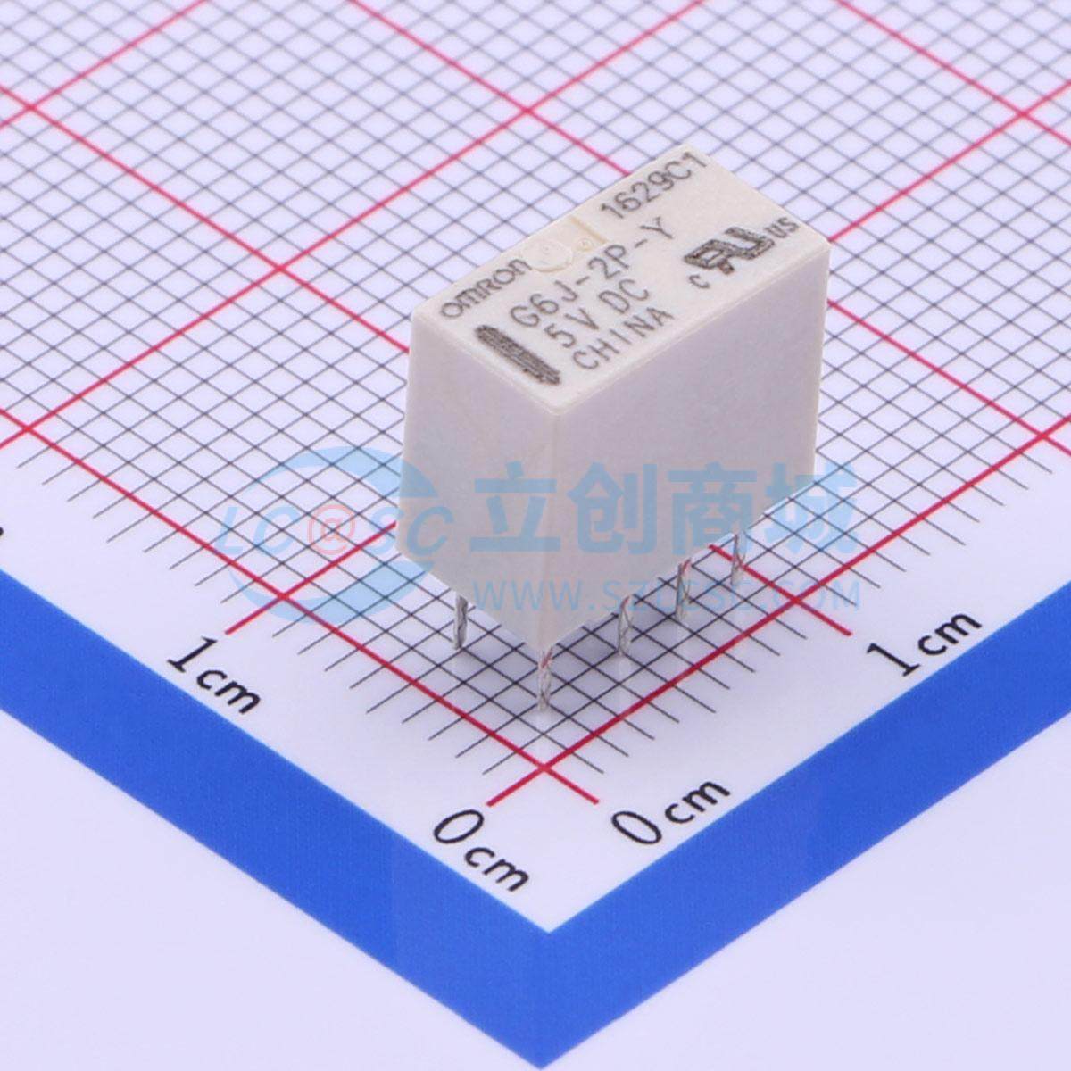 全新原装G6J-2P-Y DC5 DIP,5.7x10.6mm 信号继电器质量保证可开票