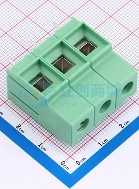 1774137螺钉式接线端子10.16mm 直插绿色