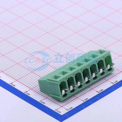 DB128V-5.0-7P-GN-S螺钉式接线端子5mm 1x7P直插绿色