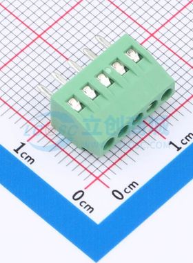 DGL254-5P28V-MG361螺钉式接线端子2.54mm 1x5P直插绿色