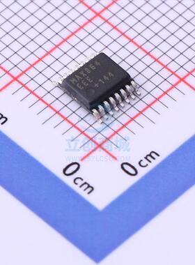 全新MAX864EEE+ DC-DC电源芯片 带关闭的双输出电荷泵特价