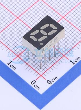 1位0.32英寸共阳 白胶 高红 数码管LED数码管FJ3121BH可开票