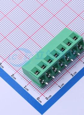 MX128-5.0-07P-GN01-Cu-Y-A螺钉式接线端子5mm 1x7P直插绿色