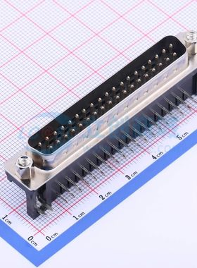 X0337WT7B3 弯插 D-Sub/VGA连接器 37P 公座可开票