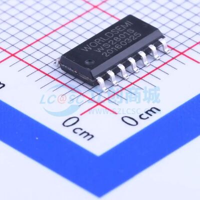 全新原装WS2801S LED驱动芯片SOP-14可开票