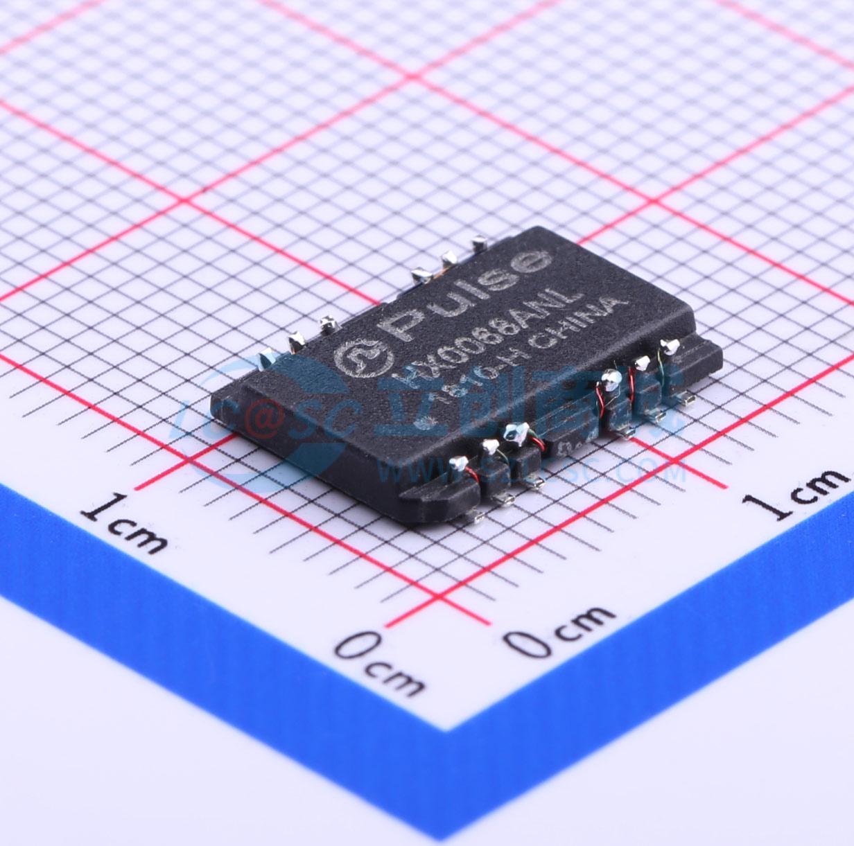 全新正品HX0068ANLT SMD,12.7x8.8mm 网口变压器质量保证 可开票