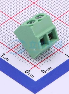 DG381S-3.5-02P-14-00A(H)螺钉式接线端子3.5mm 1x2P直插绿色