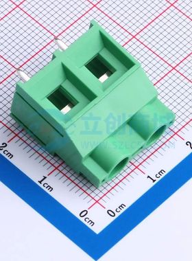 MX950-9.5-02P-GN01-Cu-PS-A螺钉式接线端子9.5mm 1x2P直插绿色