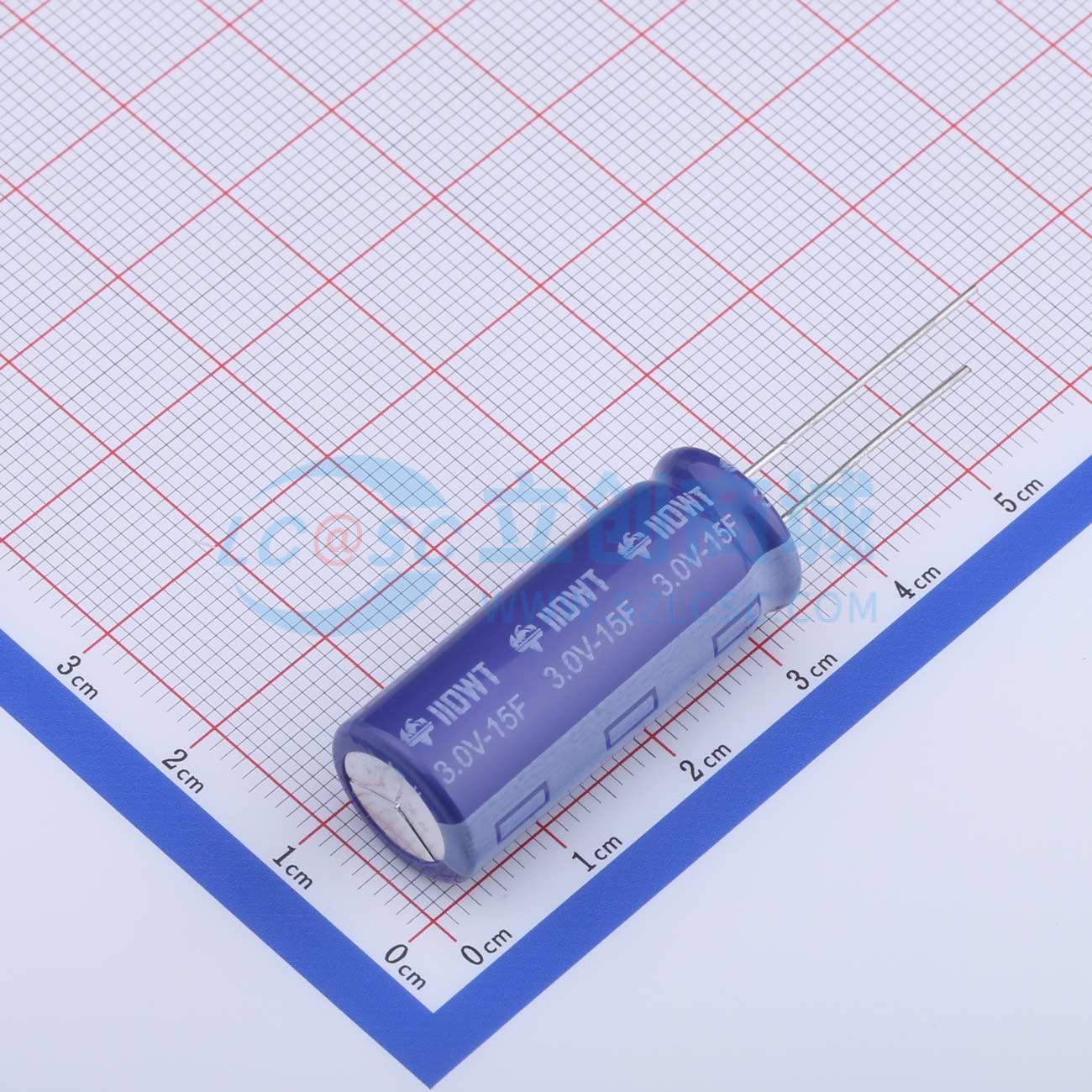 全新WTR3V015F0Z-1330L 插件,P=5mm 超级电容器可开票配套