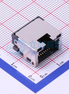 全新RC02434 SMD 以太网连接器(RJ45 RJ11)原装正品可开票
