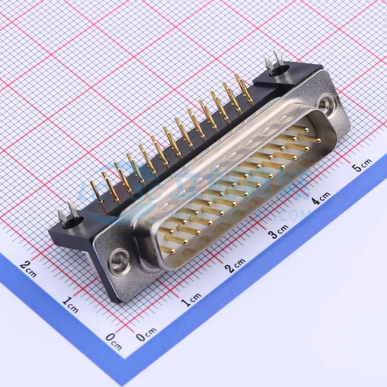 X0325WC2W1 弯插 D-Sub/VGA连接器 25P 公座可开票