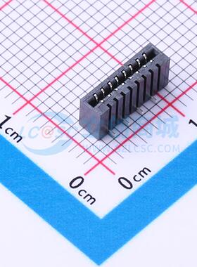 全新AFA10-S08LCC-00 SMD,P=1mm(交错脚) FFC/FPC连接器可开票