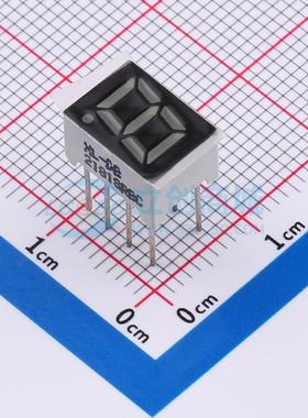 0.28数码管红色1位/共阳LED数码管XL-DB2181SRBC可开票