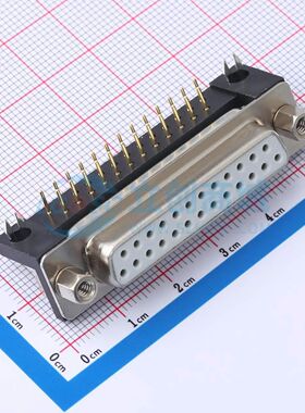 X0325FC2W2 弯插 D-Sub/VGA连接器 25P 母座可开票