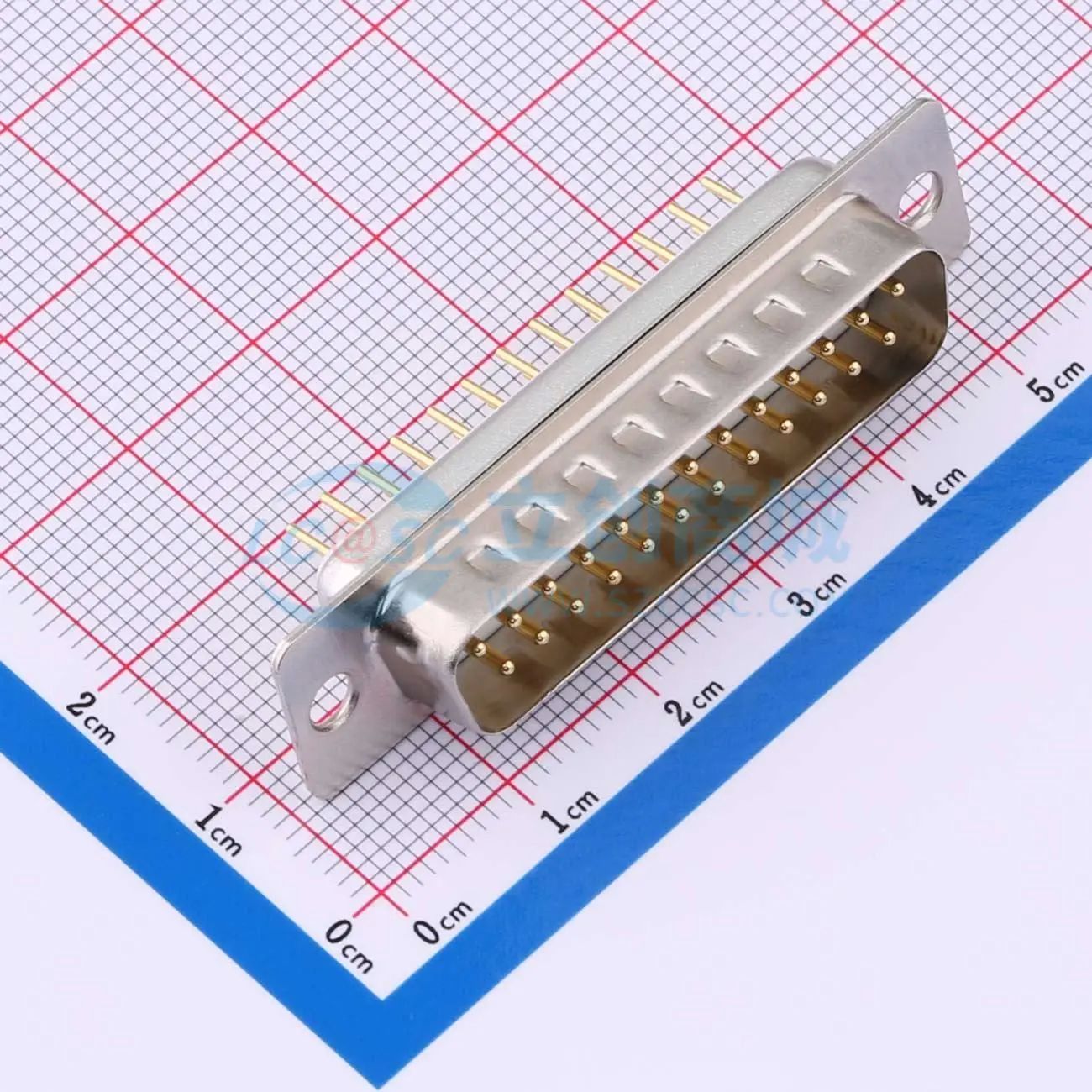 X0225WC2W1 直插插件 D-Sub/VGA连接器 25P 公座可开票