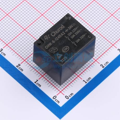 全新正品CHW-S-124DA2 DIP,15.5x19.2mm 功率继电器配套 质量保证