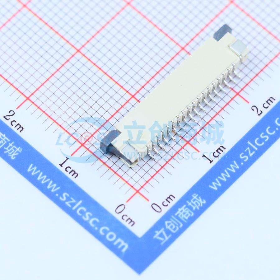 全新AFA07-S18ECC-00 SMD,P=1mm,卧贴 FFC/FPC连接器可开票