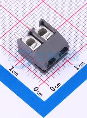 940-T-DS/02螺钉式接线端子5.08mm 1x2P直插灰色
