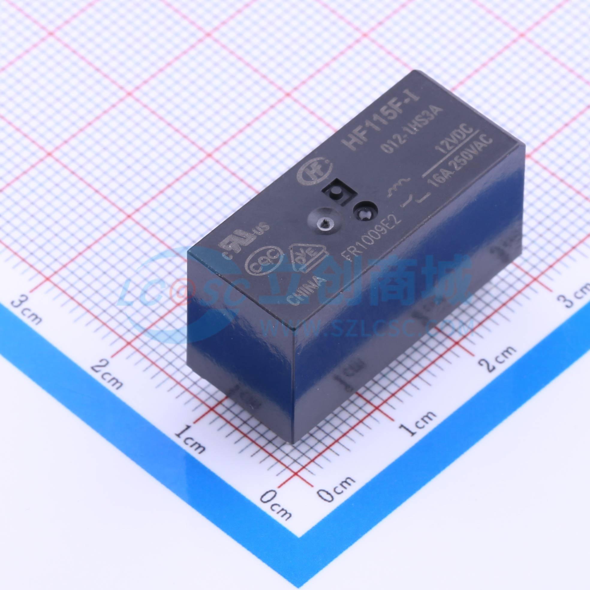 全新正品HF115F-I/012-1HS3A DIP,12.7x29mm 功率继电器配套 质量