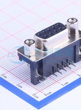 Z-SUBDRAF607A002 弯插 D-Sub/VGA连接器 9P 母座2排可开票