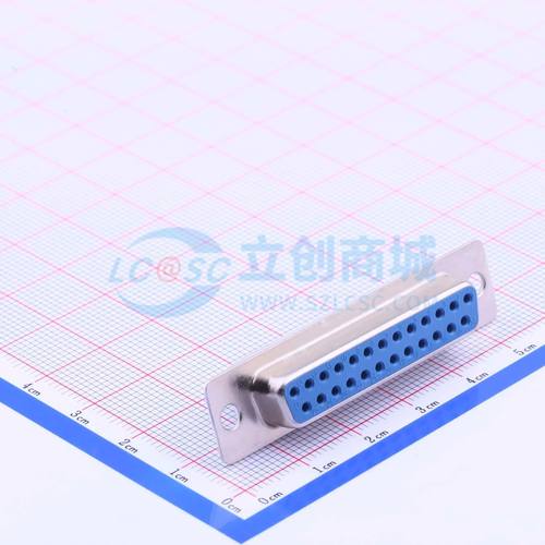 D-DB0025PF-A000 焊线式- D-Sub/VGA连接器 25P 母座可开票