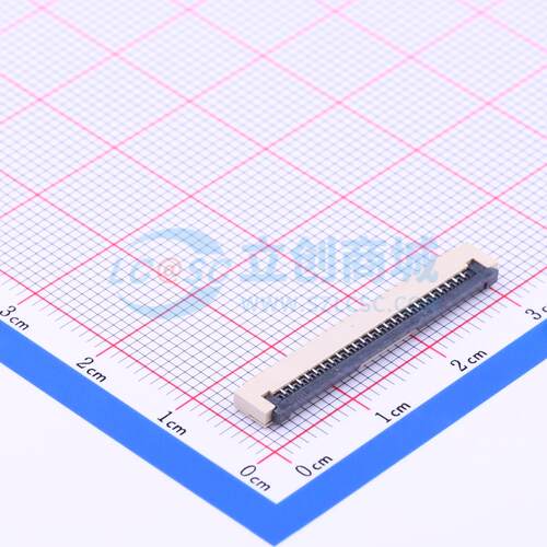 全新AFA01-S24FCC-00 SMD,P=1mm,卧贴 FFC/FPC连接器可开票