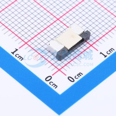 全新0.5-8P CTSJ-H2.0 119 SMD,P=0.5mm,卧贴 FFC/FPC连接器可开