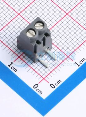 210-A-121/02螺钉式接线端子3.5mm 1x2P直插灰色