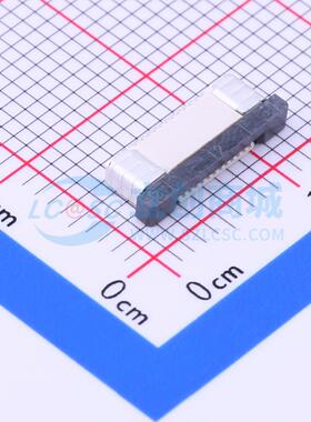 全新AFC07-S12FCA-00 SMD,P=0.5mm,卧贴 FFC/FPC连接器可开票