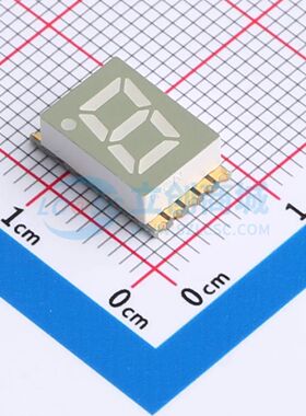 GS2815AR-G SMD,12x7.4mm0.28英寸，单八，共阳，红光，灰面贴片