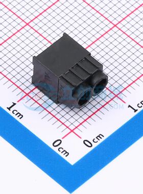 930-D-SMD-DS/02螺钉式接线端子3.5mm 1x2P卧贴黑色