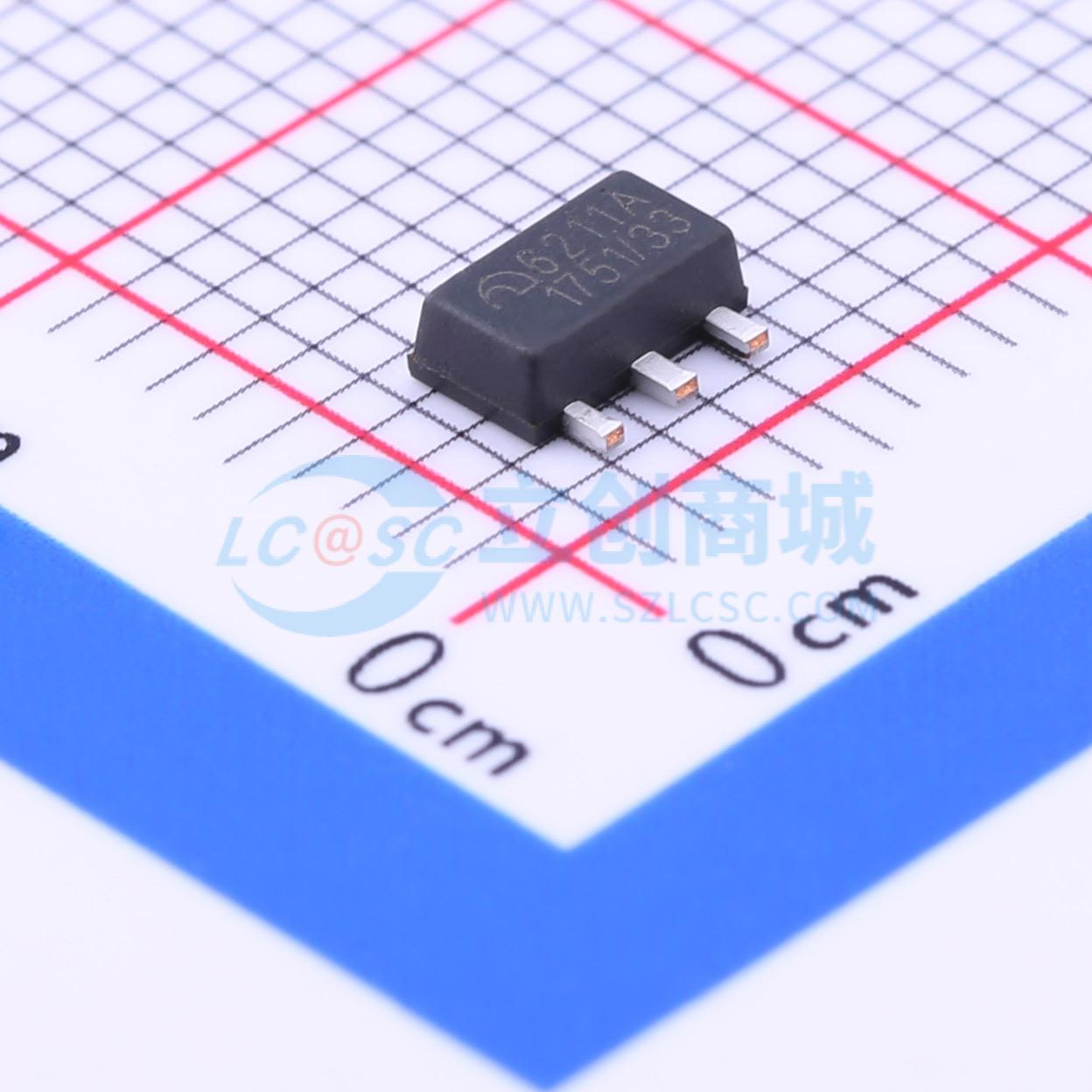 全新正品ME6211A33PG-N SOT-89 线性稳压器(LDO) 质量保证