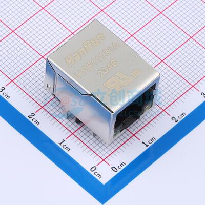 全新HR911131A 插件 以太网连接器(RJ45 RJ11)原装正品可开票