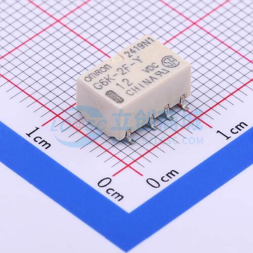 全新原装G6K-2F-Y DC12 SMD,6.5x10mm 信号继电器质量保证可开票