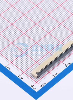 全新AFD01-S54FCC-00 SMD,P=0.5mm,卧贴 FFC/FPC连接器可开票